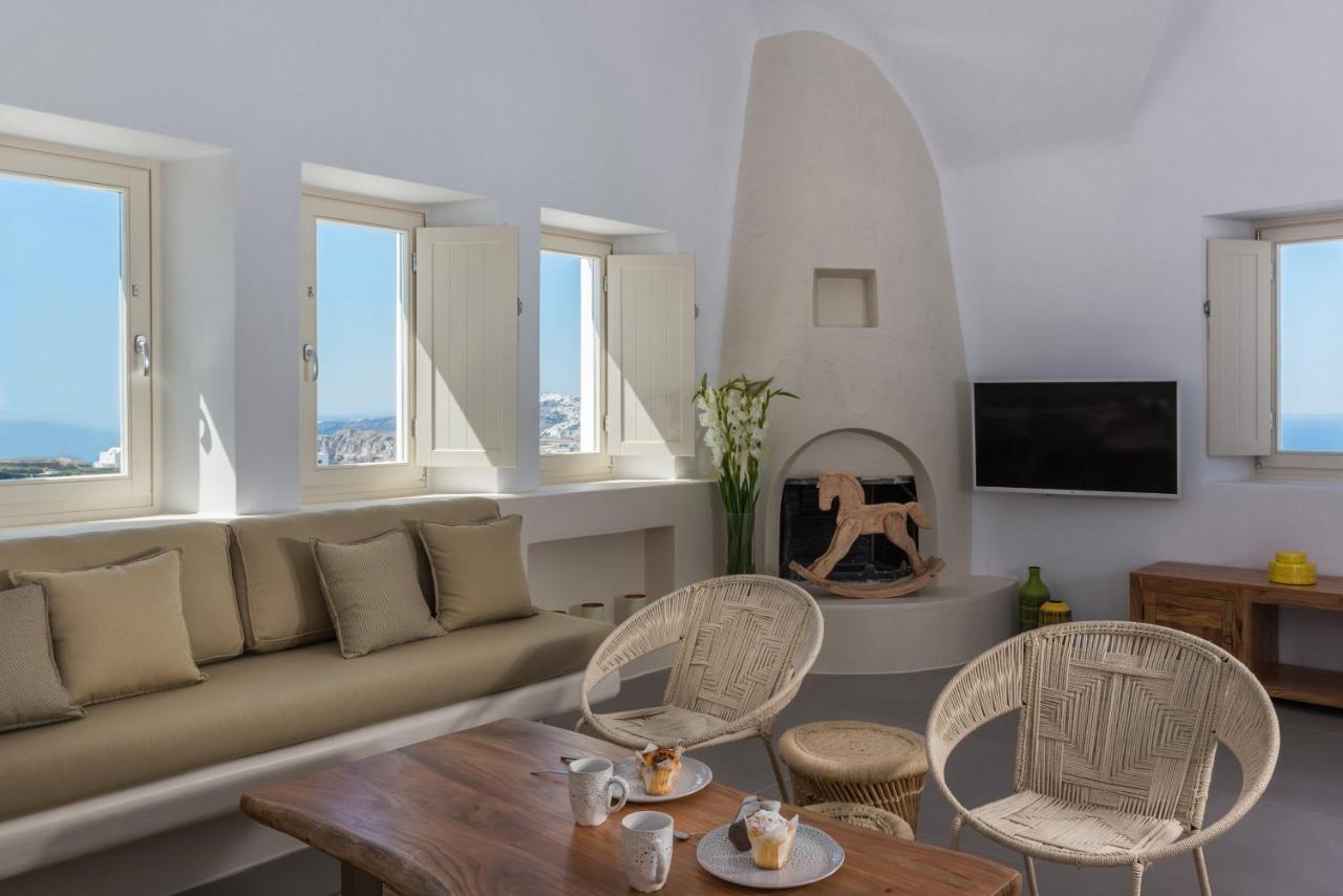 Вілла White & Co Santorini Pyrgos Kallistis Екстер'єр фото