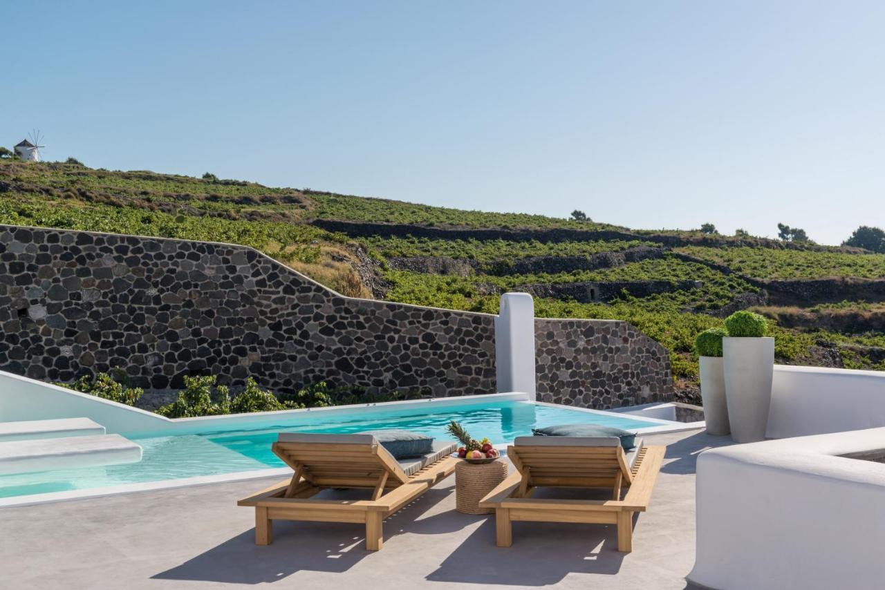 Вілла White & Co Santorini Pyrgos Kallistis Екстер'єр фото