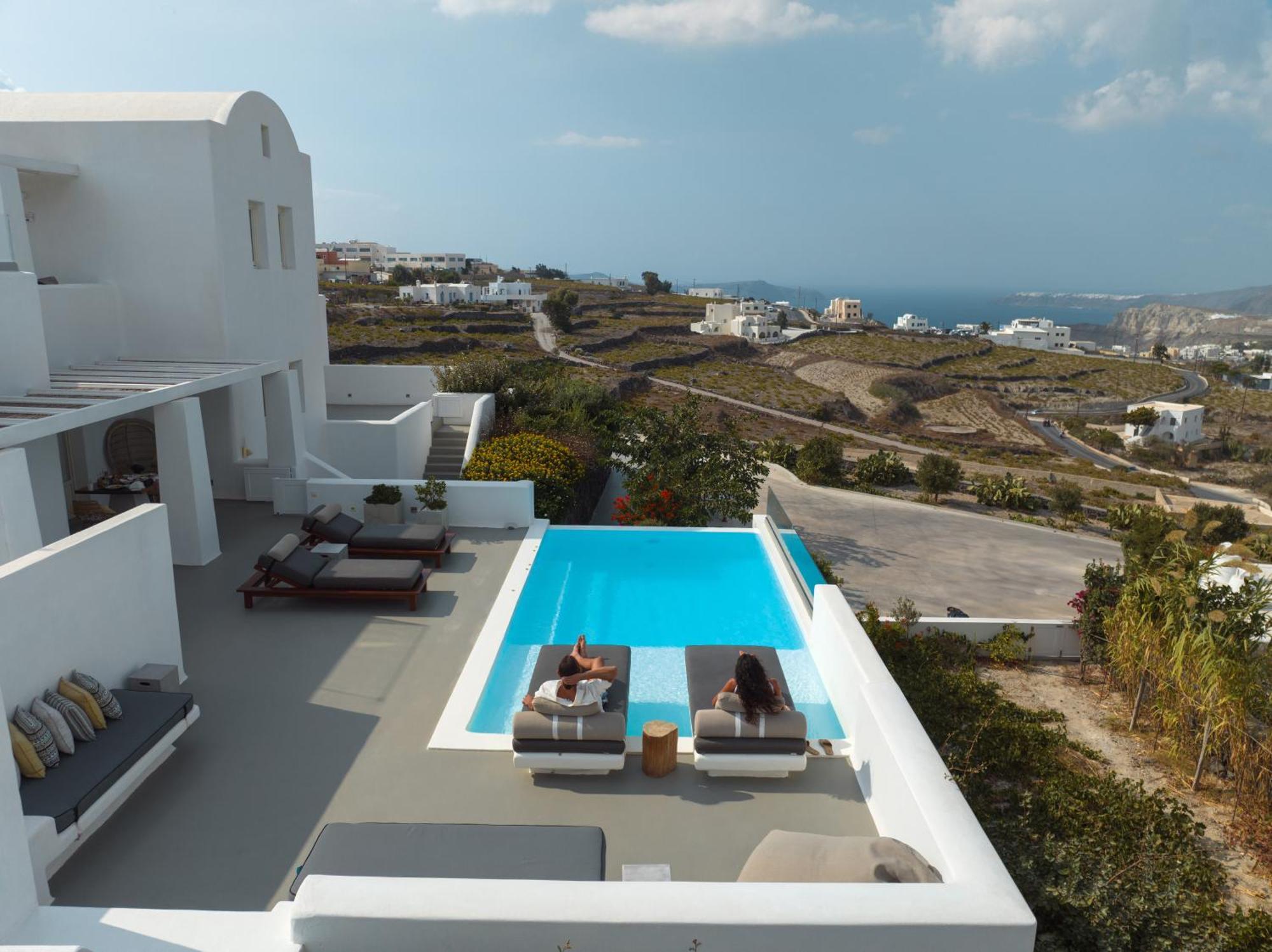 Вілла White & Co Santorini Pyrgos Kallistis Екстер'єр фото
