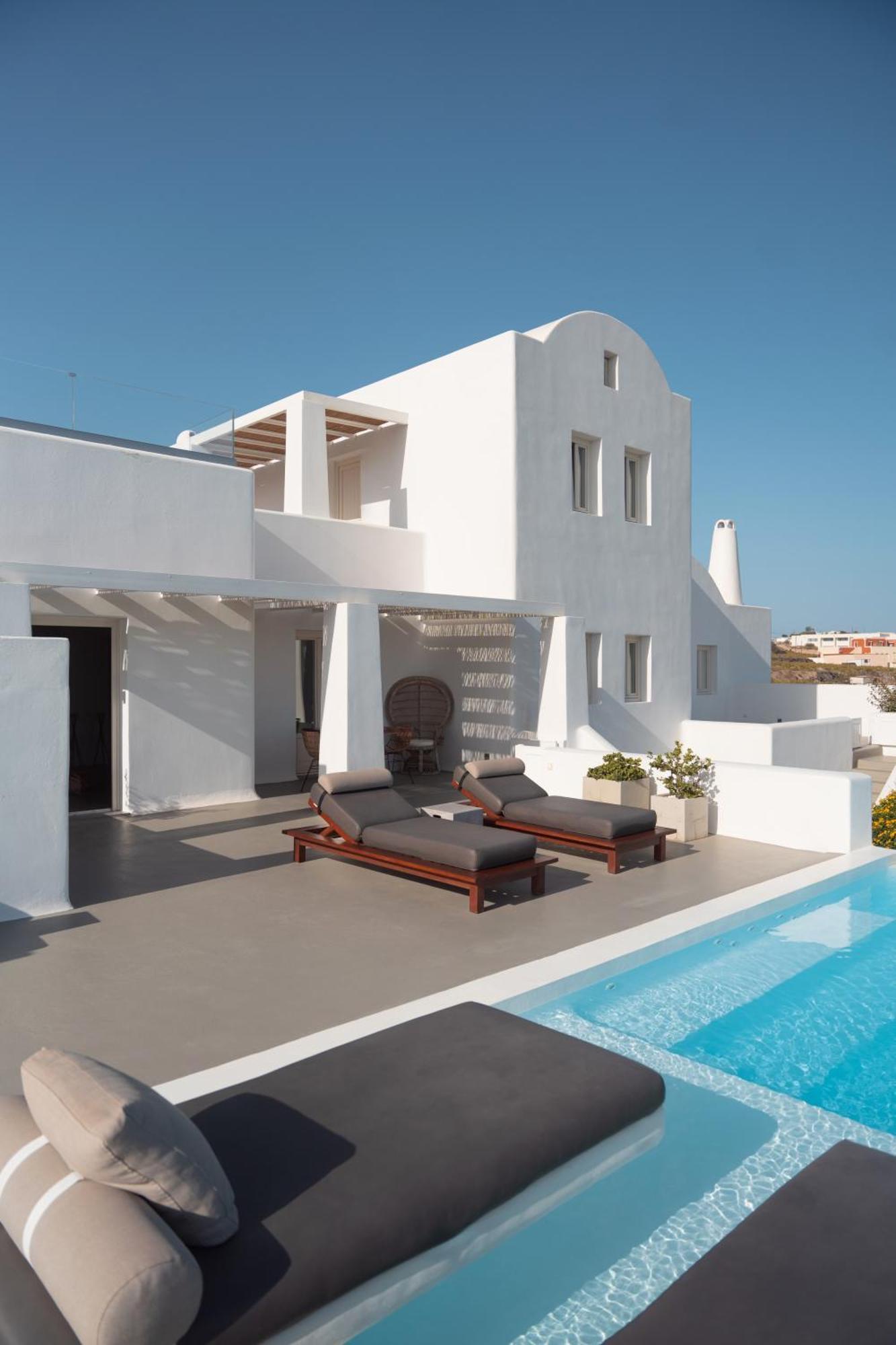 Вілла White & Co Santorini Pyrgos Kallistis Екстер'єр фото